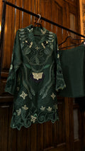 Turquoise Sheesha Silk