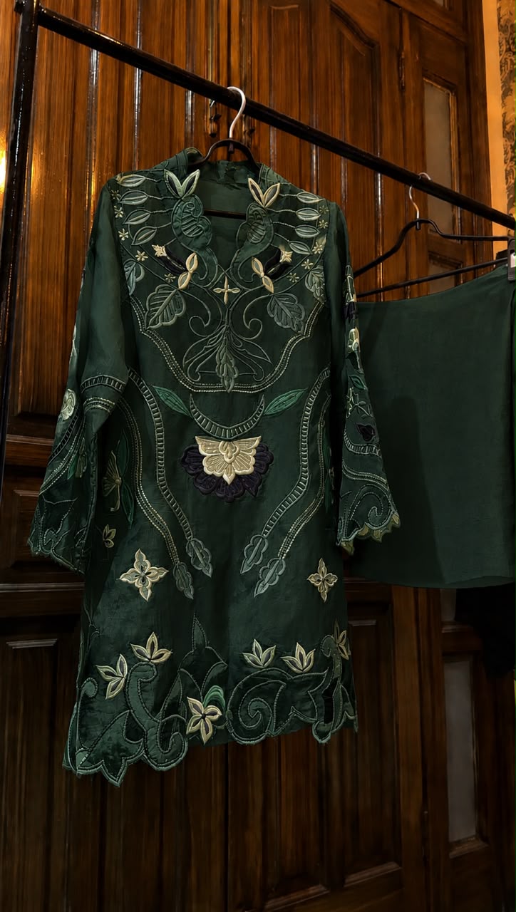 Turquoise Sheesha Silk